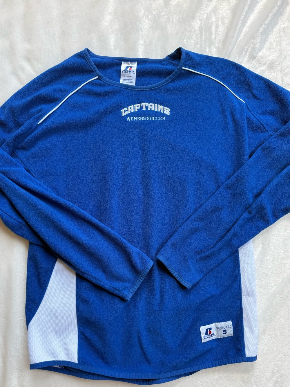 Vintage Russell Athletic Royal Blue Women's Athletic Jersey